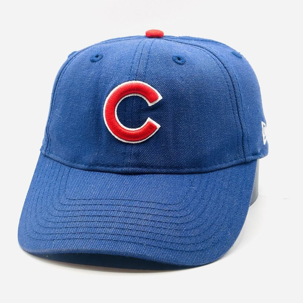 Chicago Cubs Hat Cap Strap Back Mens One Size Blue MLB Baseball 9FORTY New Era